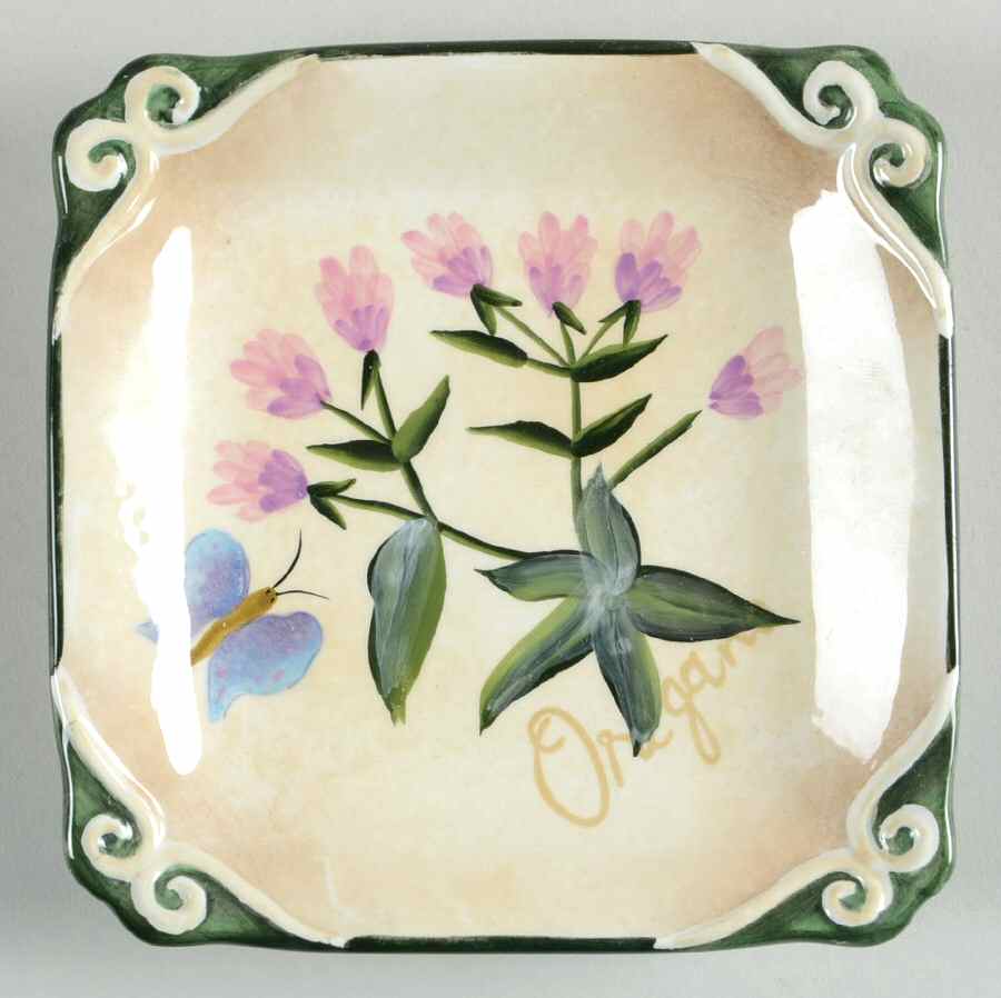 Blooming Herbs Individual Dip Dish by Certified International-1