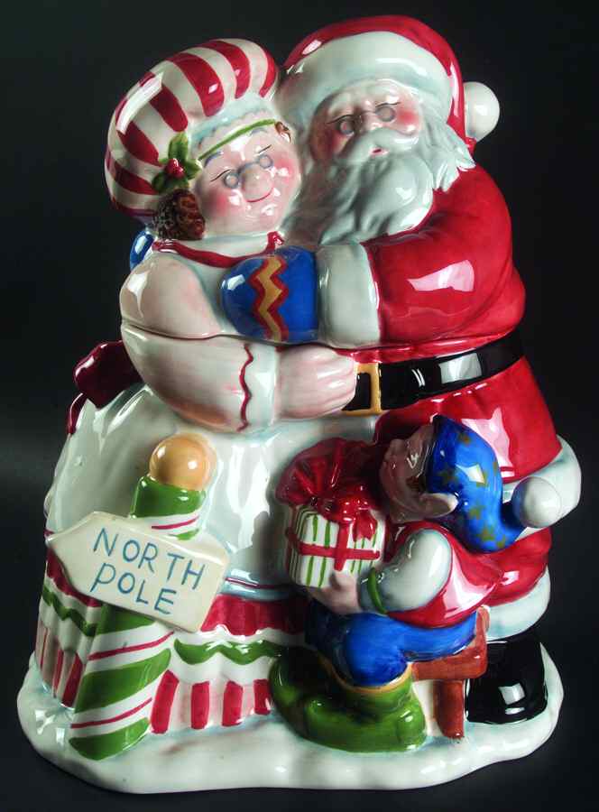 North Pole Cookie Jar & Lid by Certified International-1