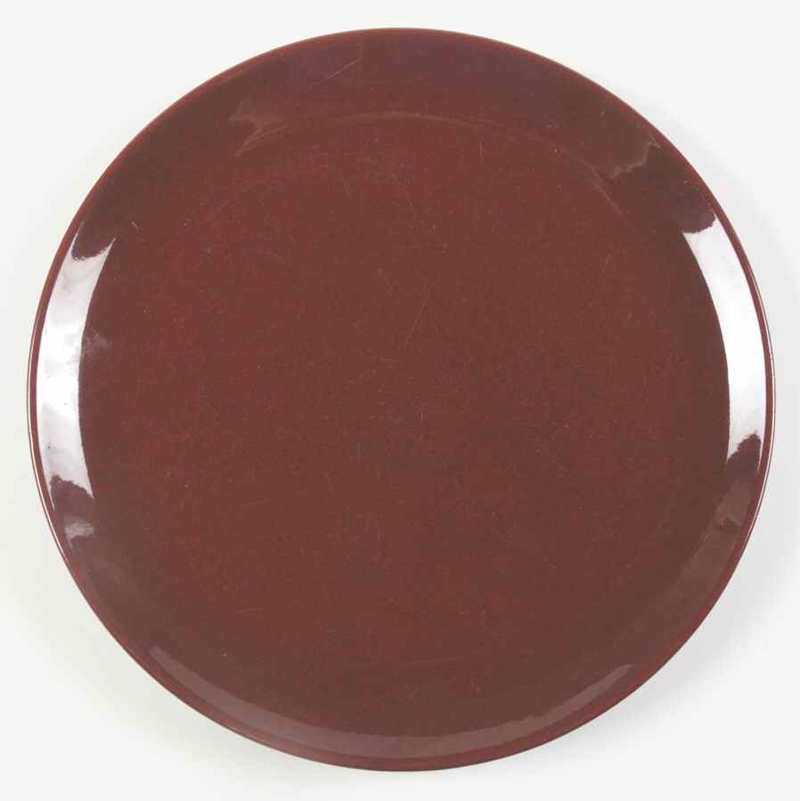 Rancho Redwood (Glossy) Dinner Plate by Catalina-1