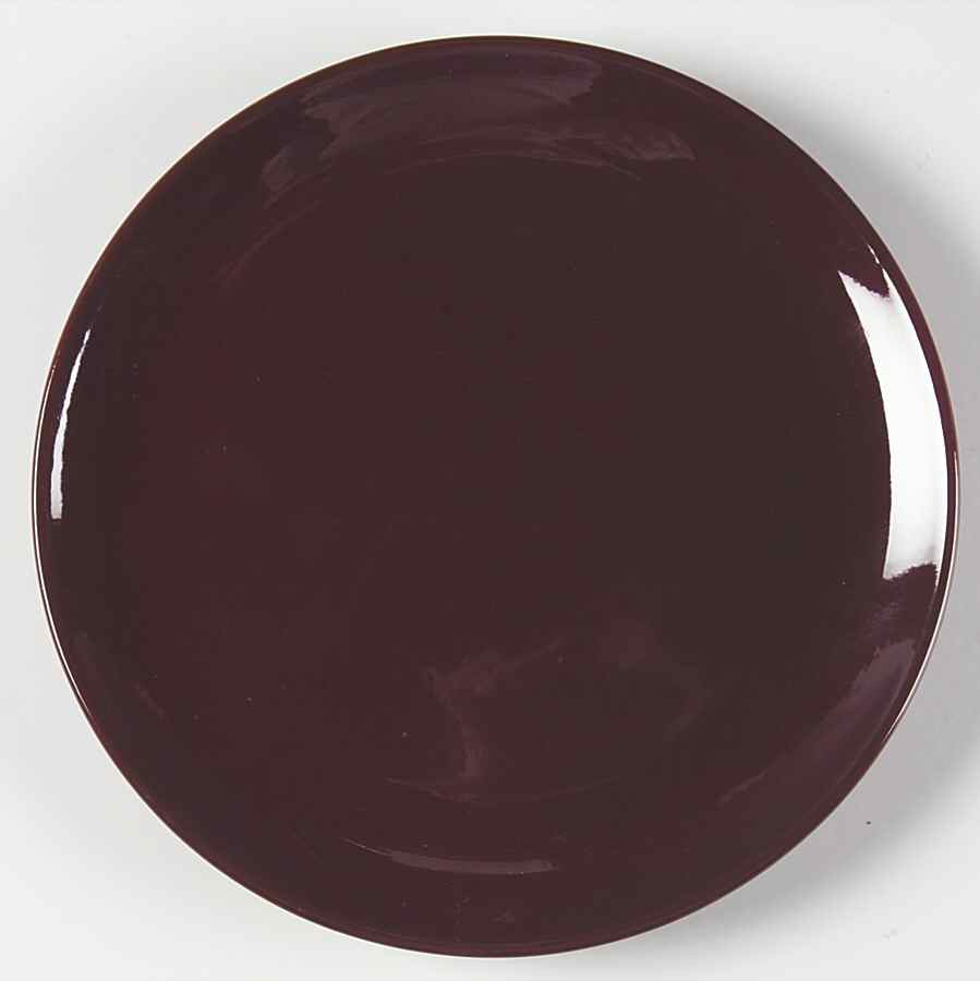 Rancho Redwood (Glossy) Salad Plate by Catalina-1