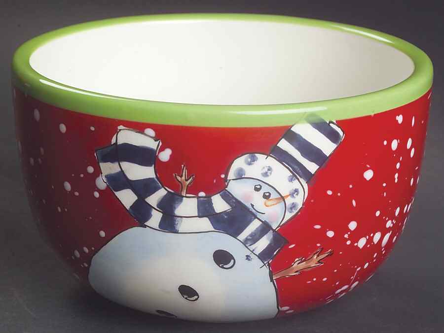 Charlie's Snowmen Individual Ice Cream Dish by Certified International-1