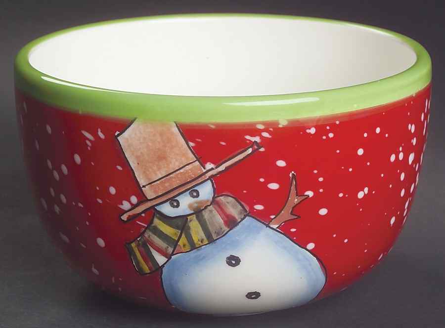 Charlie's Snowmen Individual Ice Cream Dish by Certified International-1