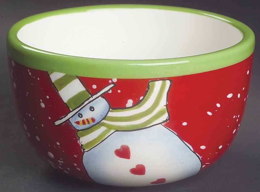 Charlie's Snowmen Individual Ice Cream Dish by Certified International-1