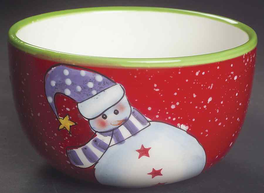 Charlie's Snowmen Individual Ice Cream Dish by Certified International-1