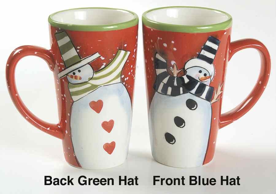 Charlie's Snowmen Latte Mug by Certified International-1