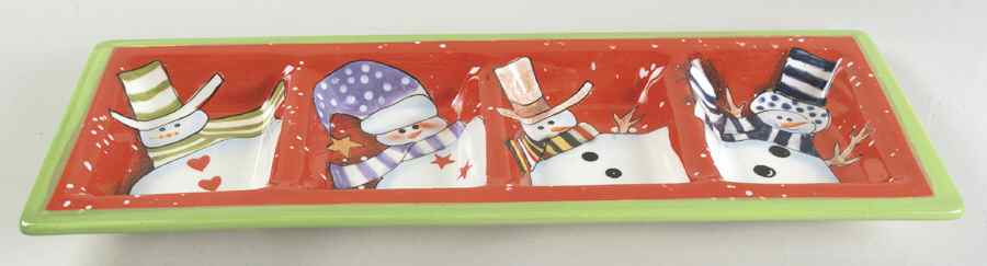Charlie's Snowmen 4 Part Relish by Certified International-1