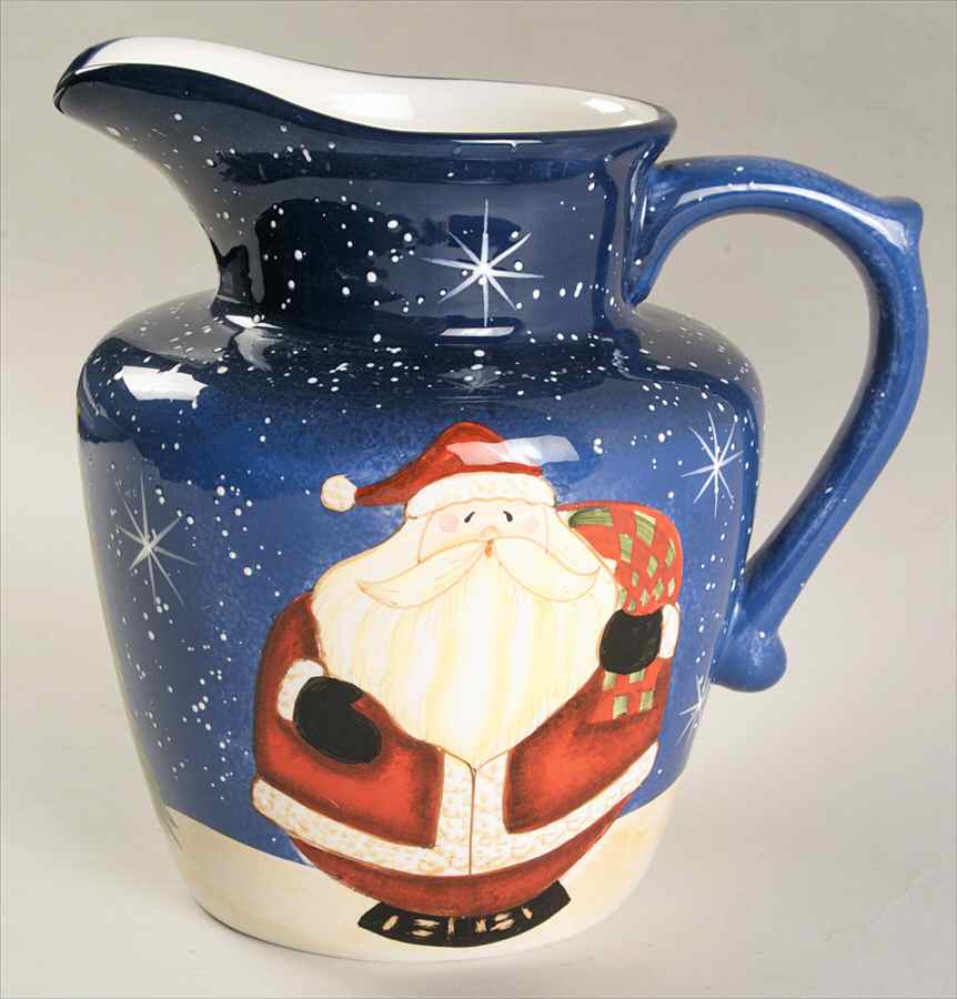 Snowball Santa 112 Oz Pitcher by Certified International-1
