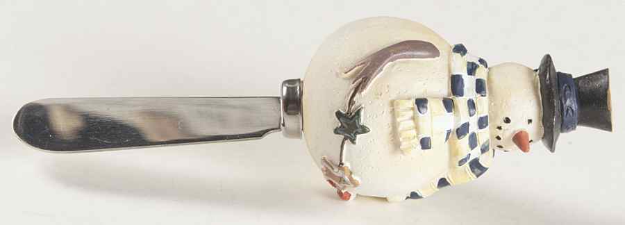 Snowball Snowman Spreader (for Dip and Spreader) by Certified International-1