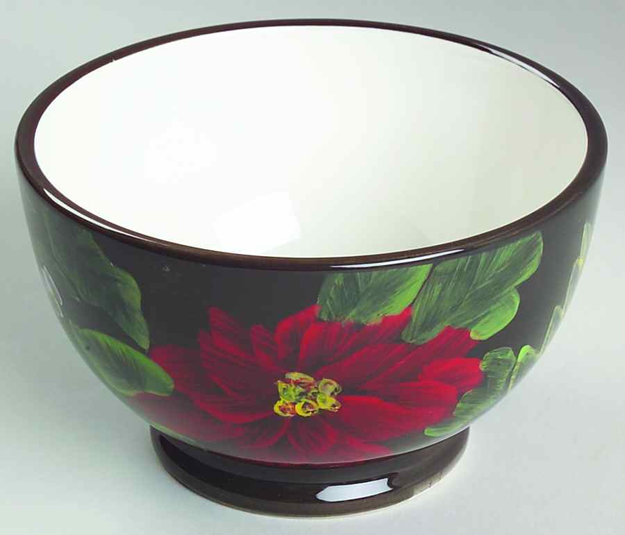 Poinsettia Individual Ice Cream Dish by Certified International-1