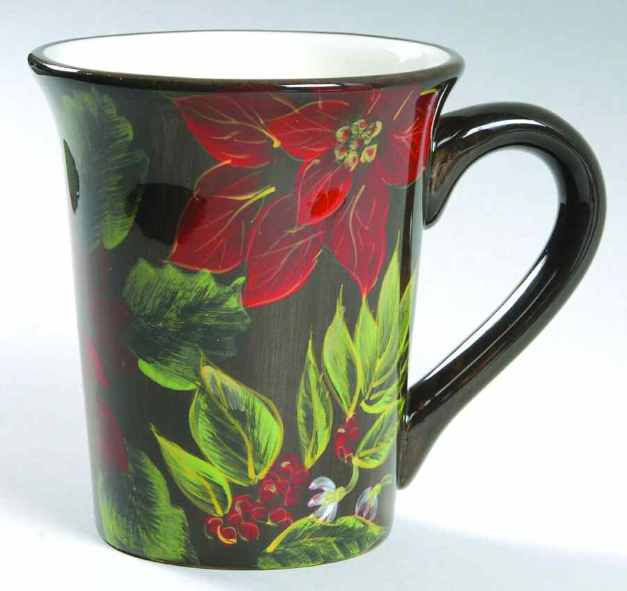 Poinsettia Mug by Certified International-1