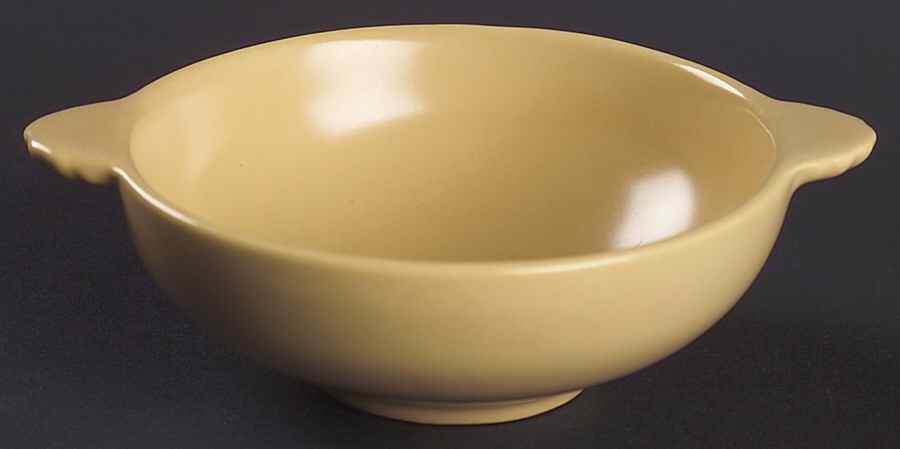 Rancho Sand (Matte) Lugged Fruit/Dessert (Sauce) Bowl by Catalina-1
