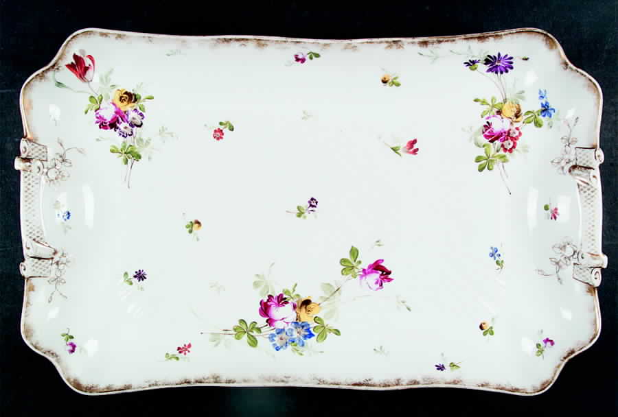CHF1049 18" Oval Serving Platter by Charles Field Haviland-1