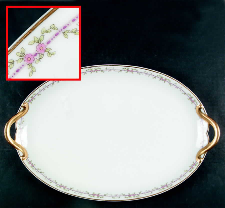 CHF1050 17" Oval Serving Platter by Charles Field Haviland-1