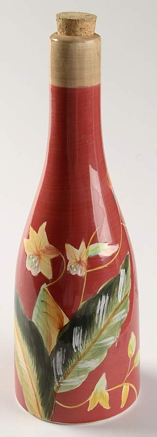 Paradise Oil Jar & Cork Stopper by Certified International-1