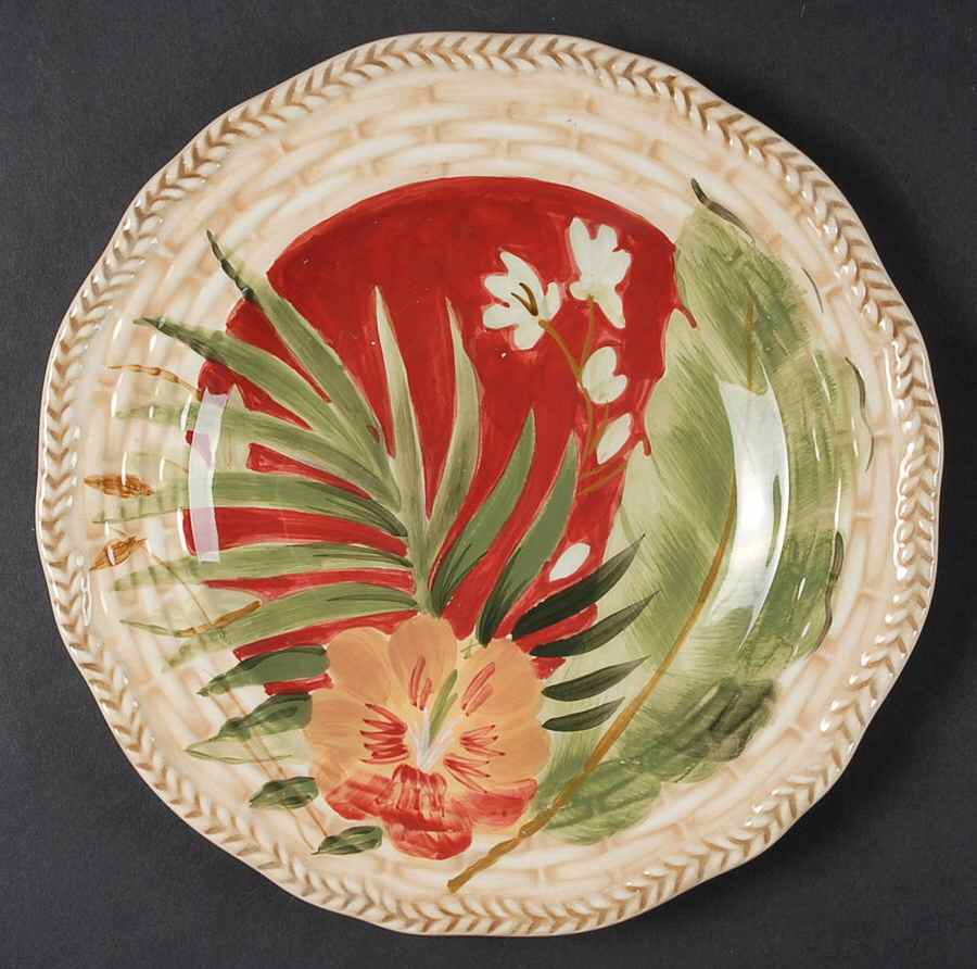 Paradise Salad/Dessert Plate by Certified International-1