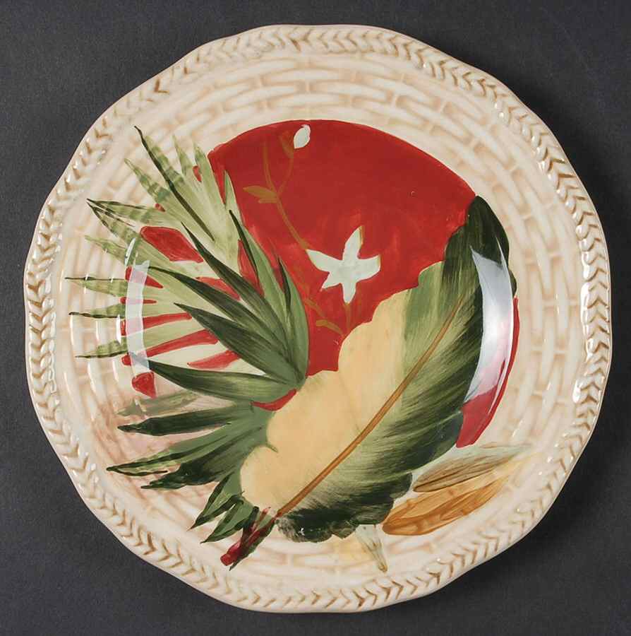 Paradise Salad/Dessert Plate by Certified International-1