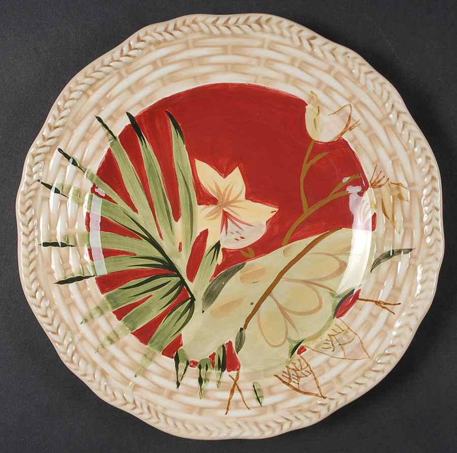 Paradise Salad/Dessert Plate by Certified International-1