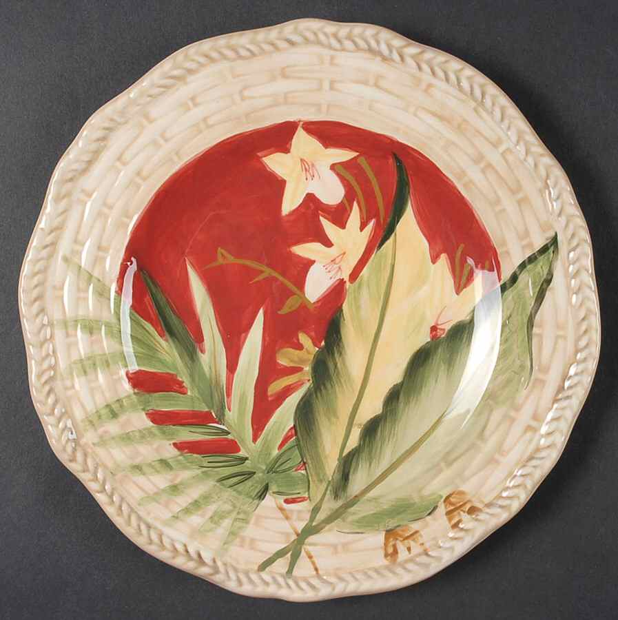 Paradise Salad/Dessert Plate by Certified International-1