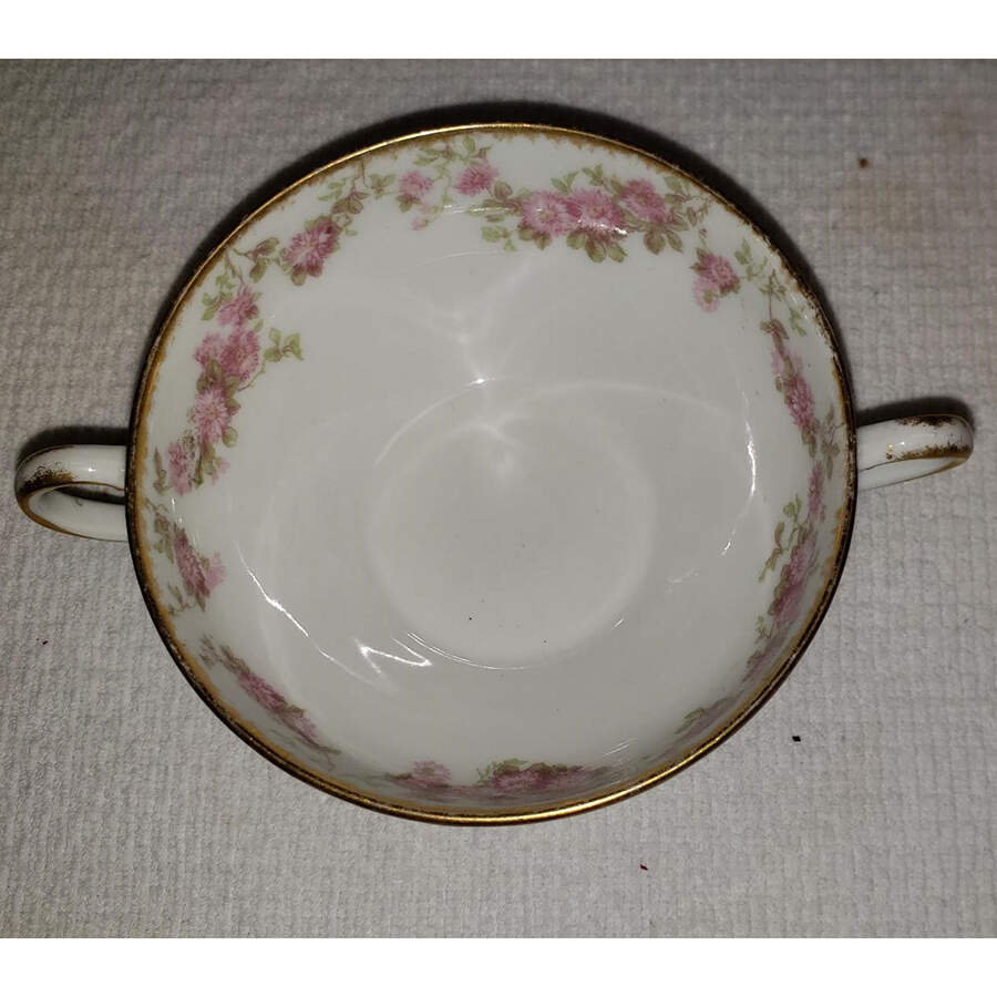 Schleiger 1339-2 Flat Cream Soup Bowl by Charles Field Haviland-1