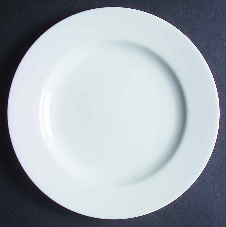 Novi White Salad Plate by Cooks Club-1