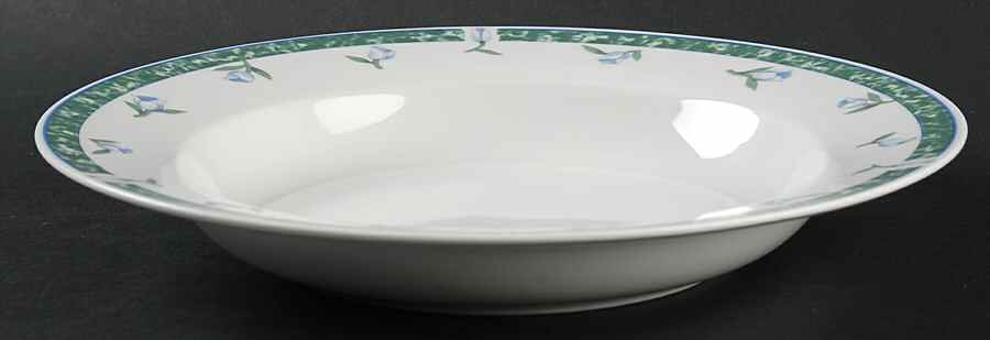 Coventry Blue Large Rim Soup Bowl by Citation-1