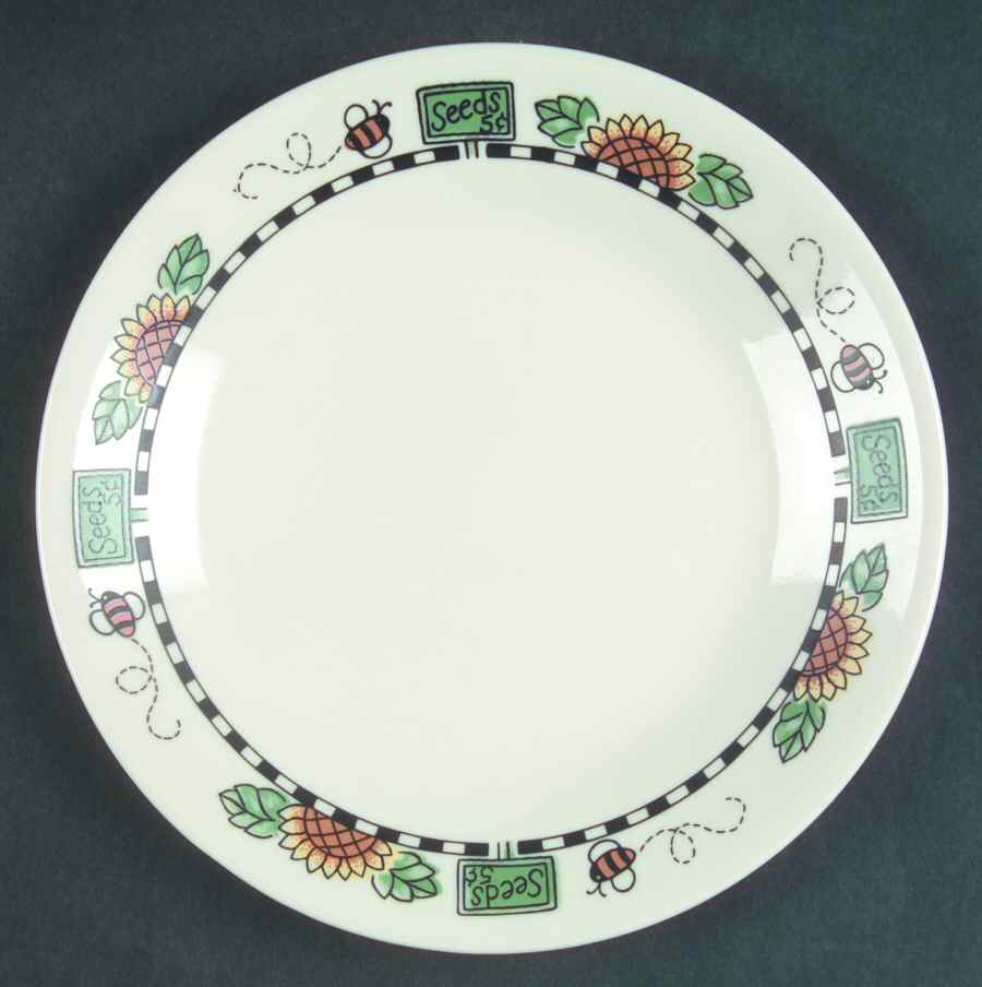 Sunblossoms (Corelle) Bread & Butter Plate by Corning Corelle-1