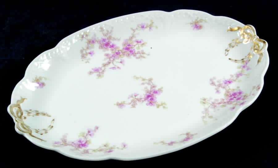 CHF1070 11" Oval Serving Platter by Charles Field Haviland-1
