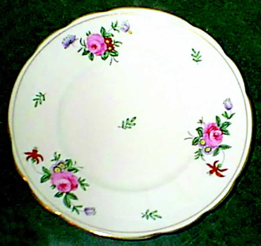 A12313 Dinner Plate by Crown Staffordshire-1