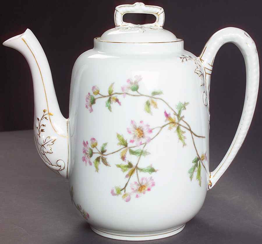 Schleiger 1311-3 Coffee Pot & Lid by Charles Field Haviland-1