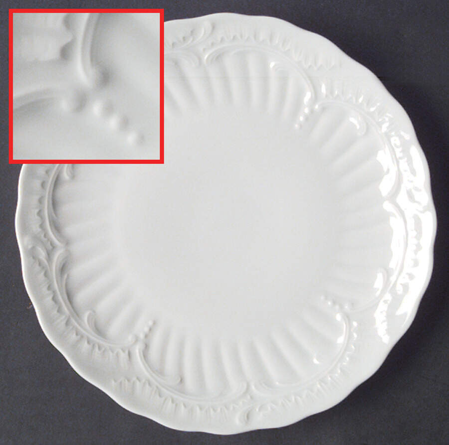Rome Salad Plate by Chastagner & Cie-1