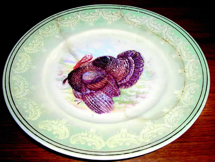 CPA7 Salad Plate by Colonial Pottery (USA)-1