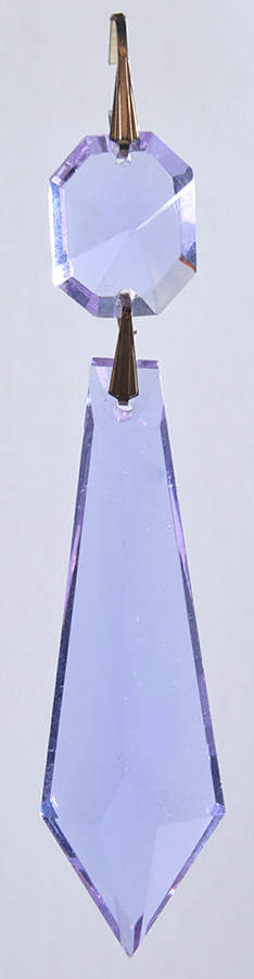 Lighting Parts Blue D.6 3" Drop & Button by Waterford Crystal-1