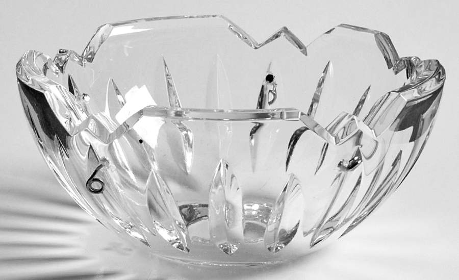 Carina Scalloped Holder (Holds 5 Drops) by Waterford Crystal-1