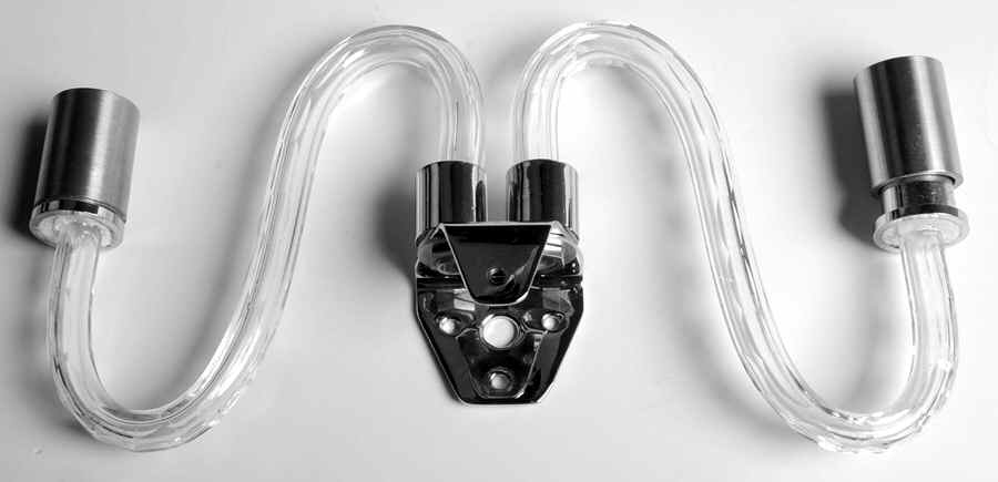 Lighting Parts 2 Arm Electric Wall Sconce by Waterford Crystal-1