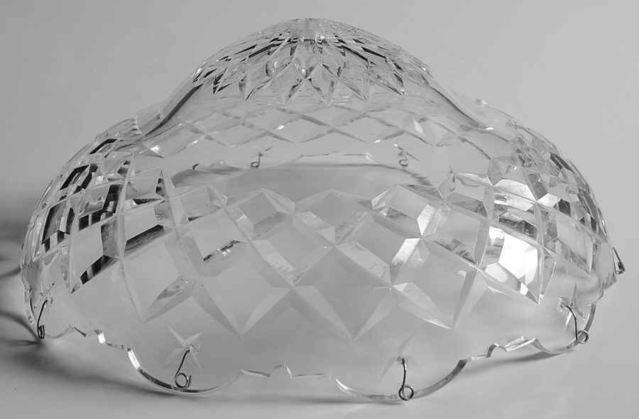 Avoca (Cut Base) 9" P.5 Plate/Bobeche (Holds 10 Drops) by Waterford Crystal-1