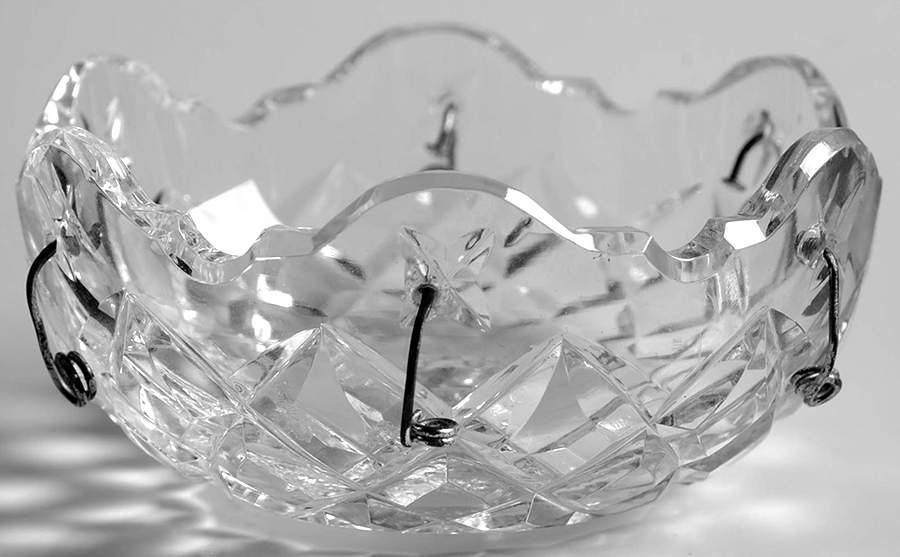 Avoca (Cut Base) B.6 Small Bowl (Holds 6) by Waterford Crystal-1