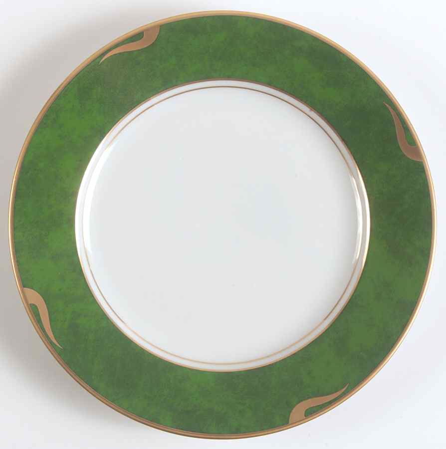 Imperial Malachite Bread & Butter Plate by Lynn Chase-1
