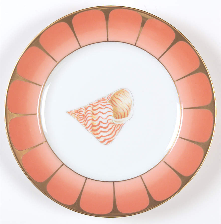 Coral Seas Salad Plate by Lynn Chase-1