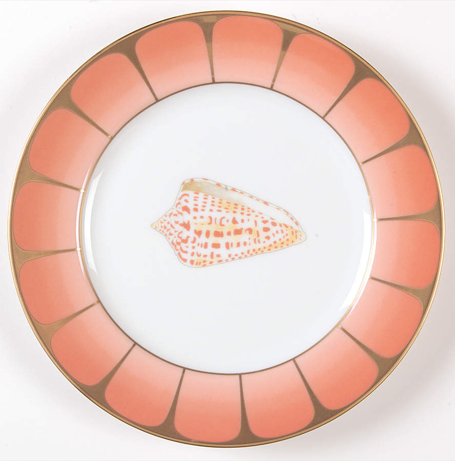 Coral Seas Salad Plate by Lynn Chase-1