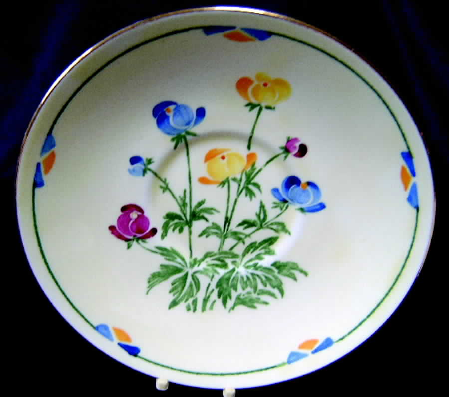F13186 Saucer by Crown Staffordshire-1