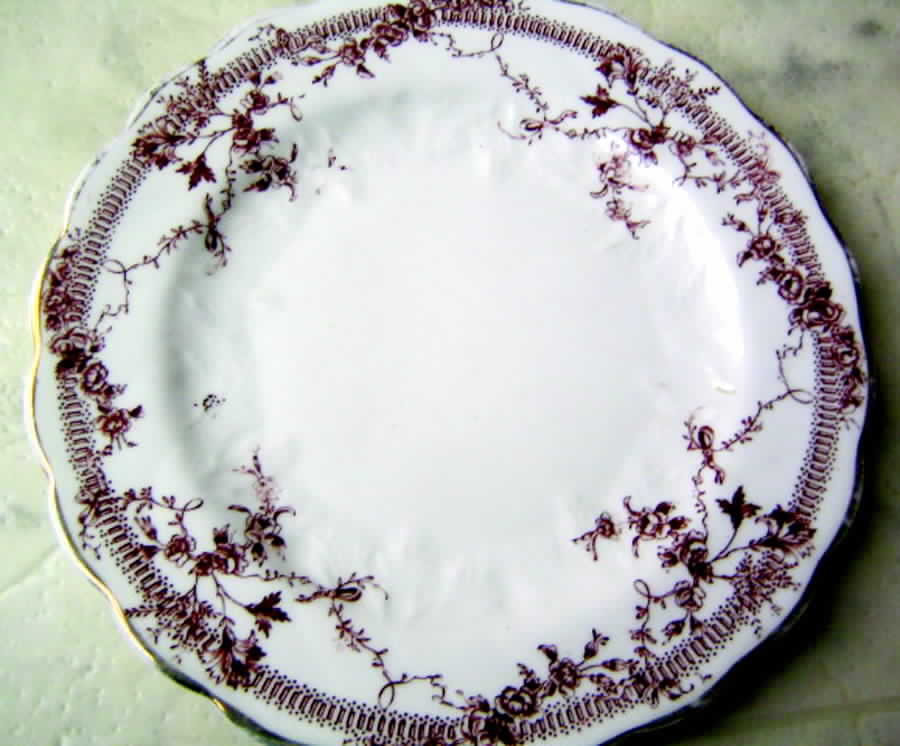 626 Dessert/Pie Plate by Crown Staffordshire-1