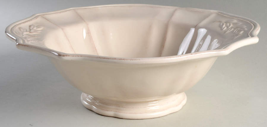 Tabla Cream 14" Large Salad Serving Bowl by Charter Club-1