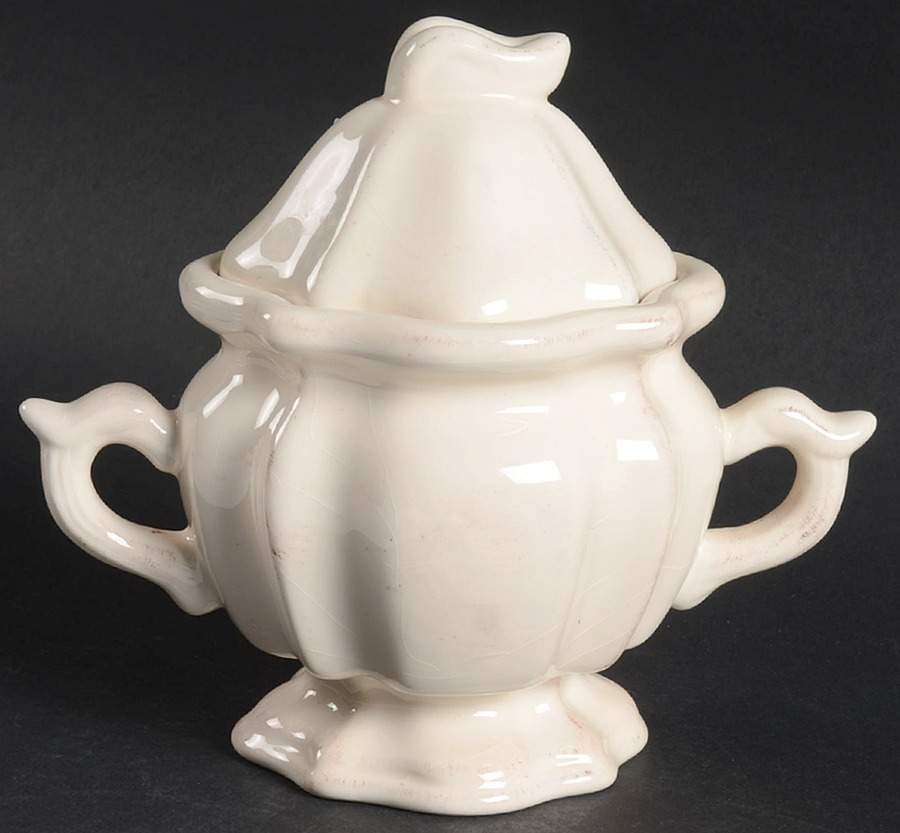 Tabla Latte Sugar Bowl & Lid by Charter Club-1