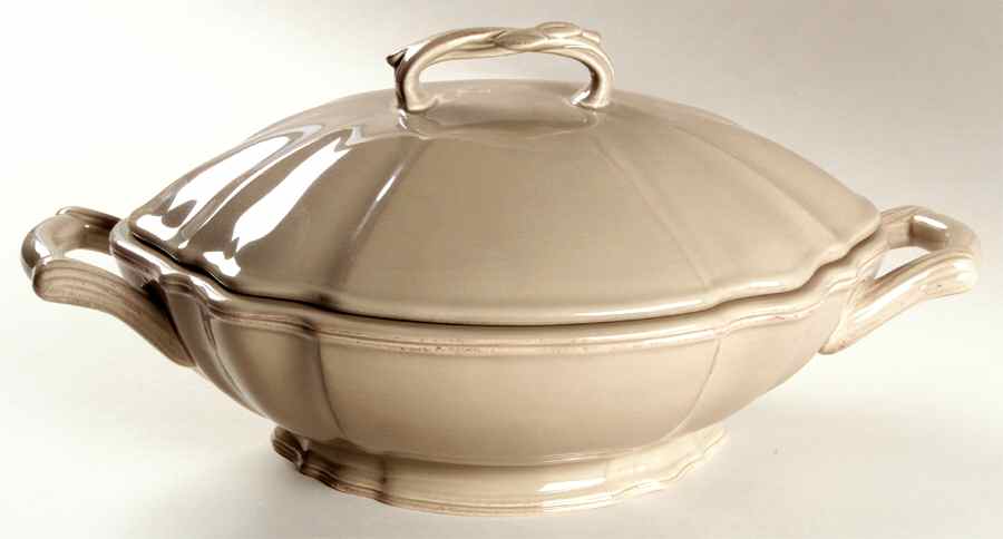 Tabla Latte Oval Covered Vegetable by Charter Club-1