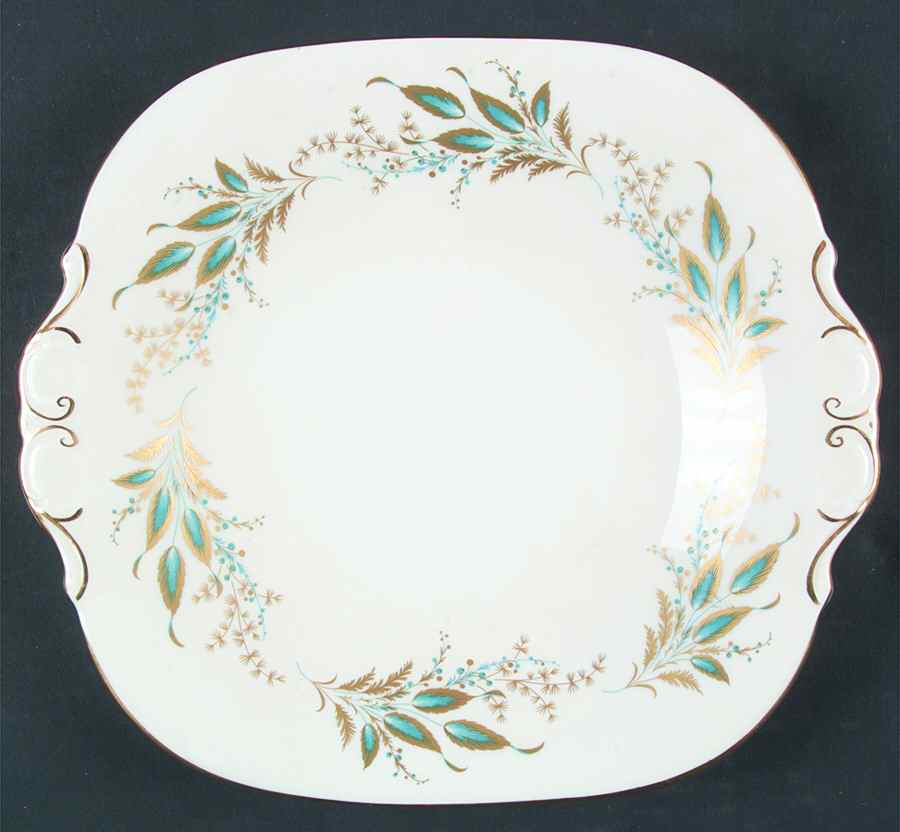 10371 Handled Cake Plate by Coalport-1