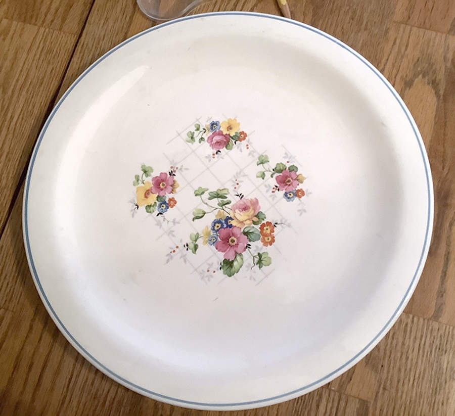 DX208 Dinner Plate by Crooksville-1