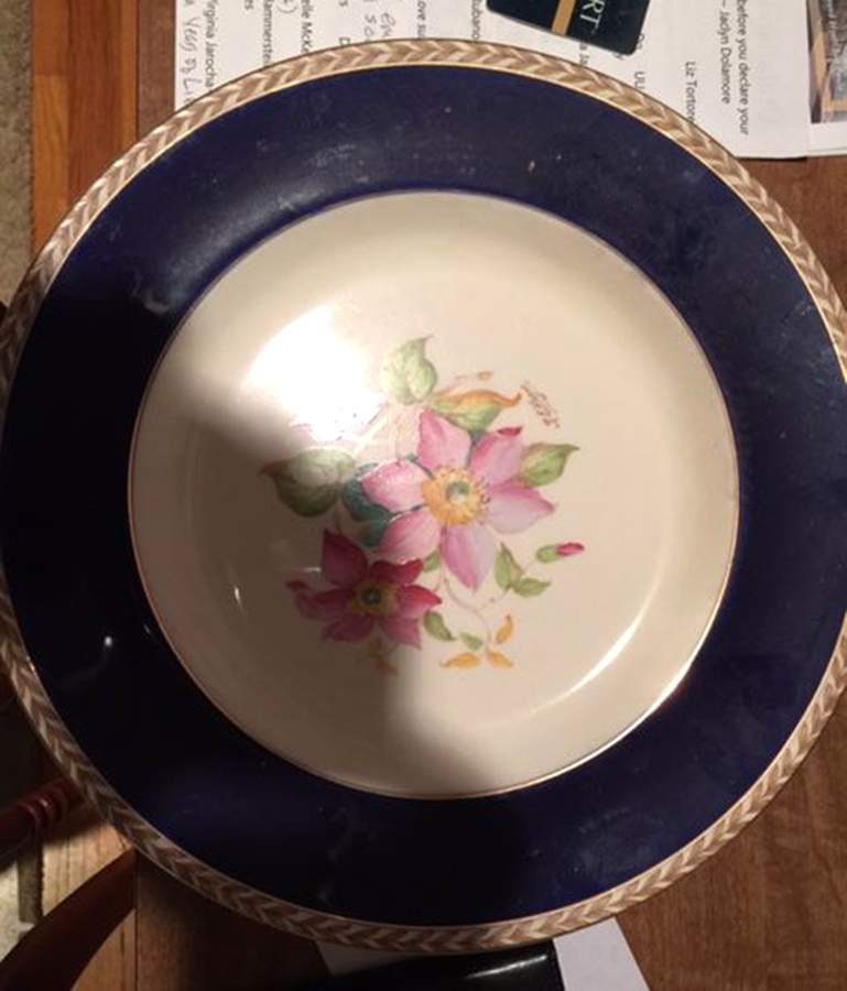 5977 Luncheon Plate by Crown Ducal-1