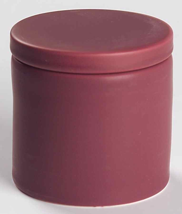 Ruby Sugar Bowl & Lid by Calvin Klein-1
