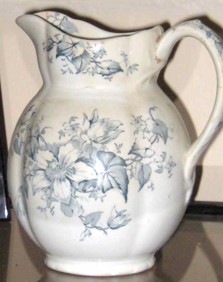 Premier Blue Pitcher by Clementson Bros-1