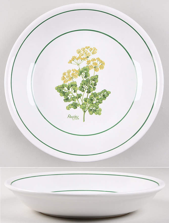 Herb Garden 9" Soup/Pasta Bowl by Certified International-1
